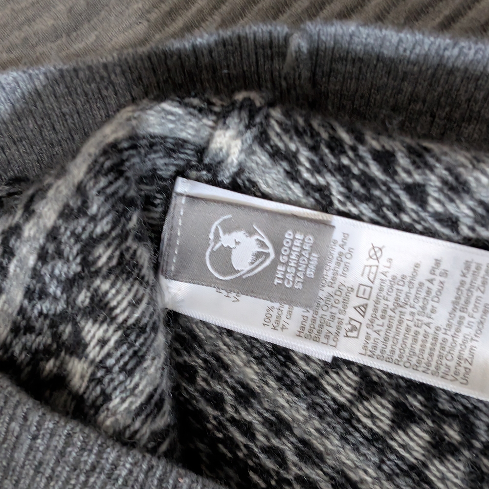 J. Crew Black and Gray Patterned Mini Skirt - Picture 3 of 4